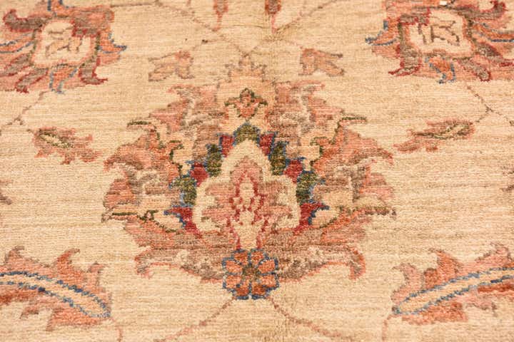 13' 2 x 17' 8 Hand Knotted Peshawar Ziegler Rug