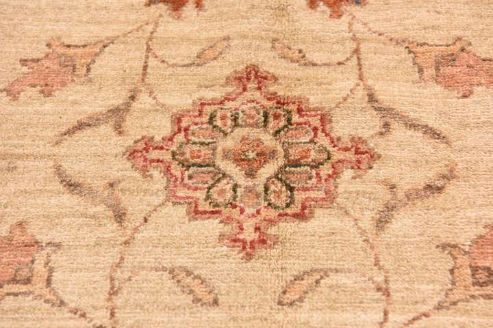 13' 2 x 17' 8 Hand Knotted Peshawar Ziegler Rug