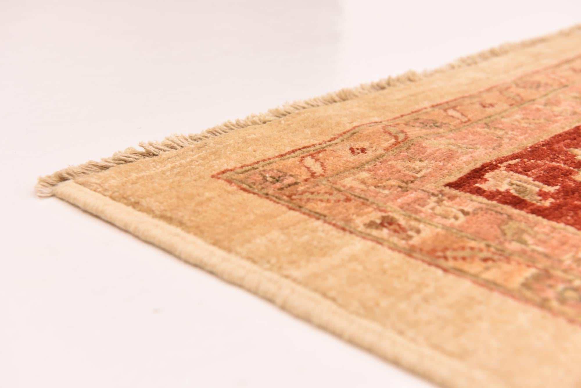 10' 1 x 12' 11 Hand Knotted Peshawar Ziegler Rug