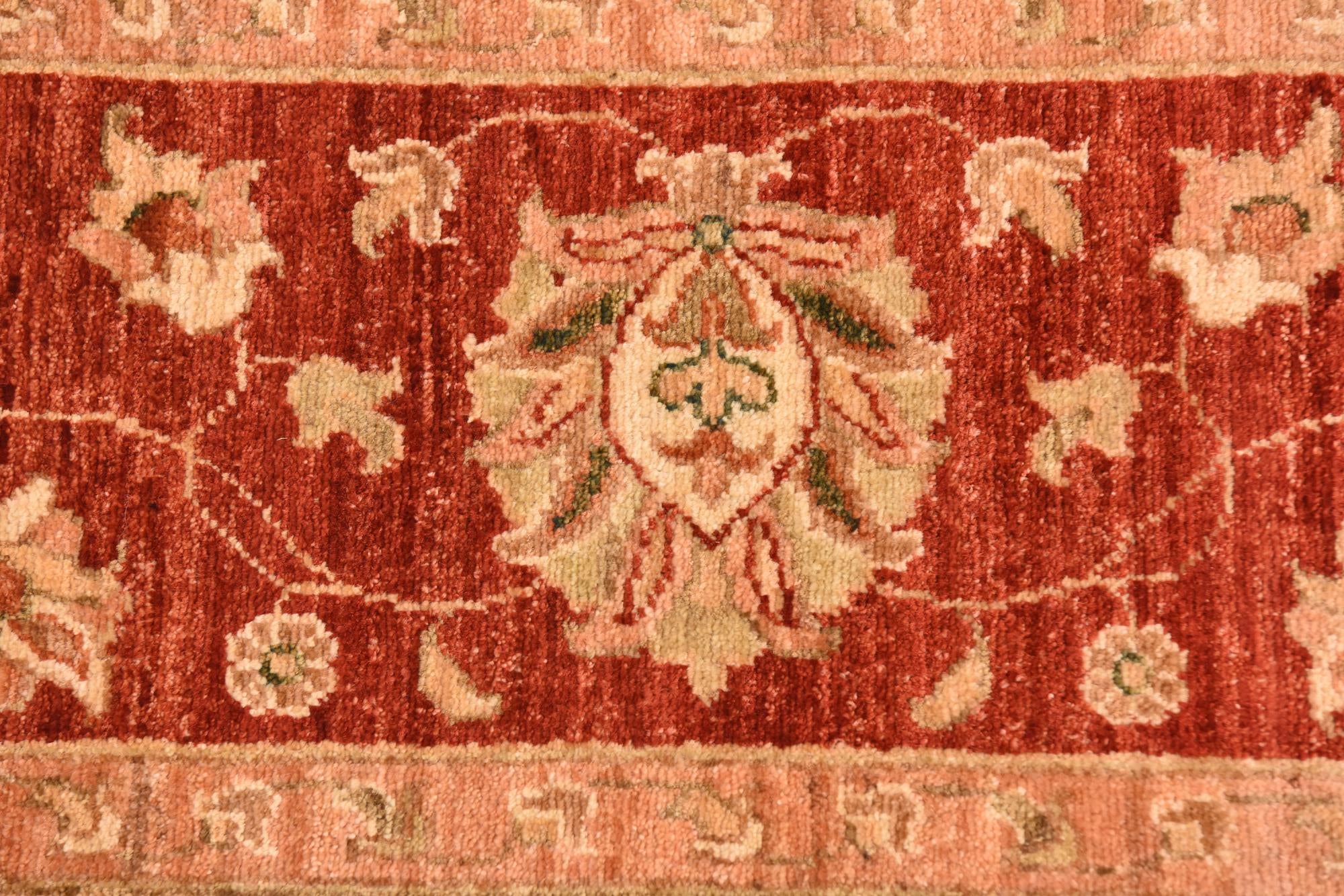 10' 1 x 12' 11 Hand Knotted Peshawar Ziegler Rug
