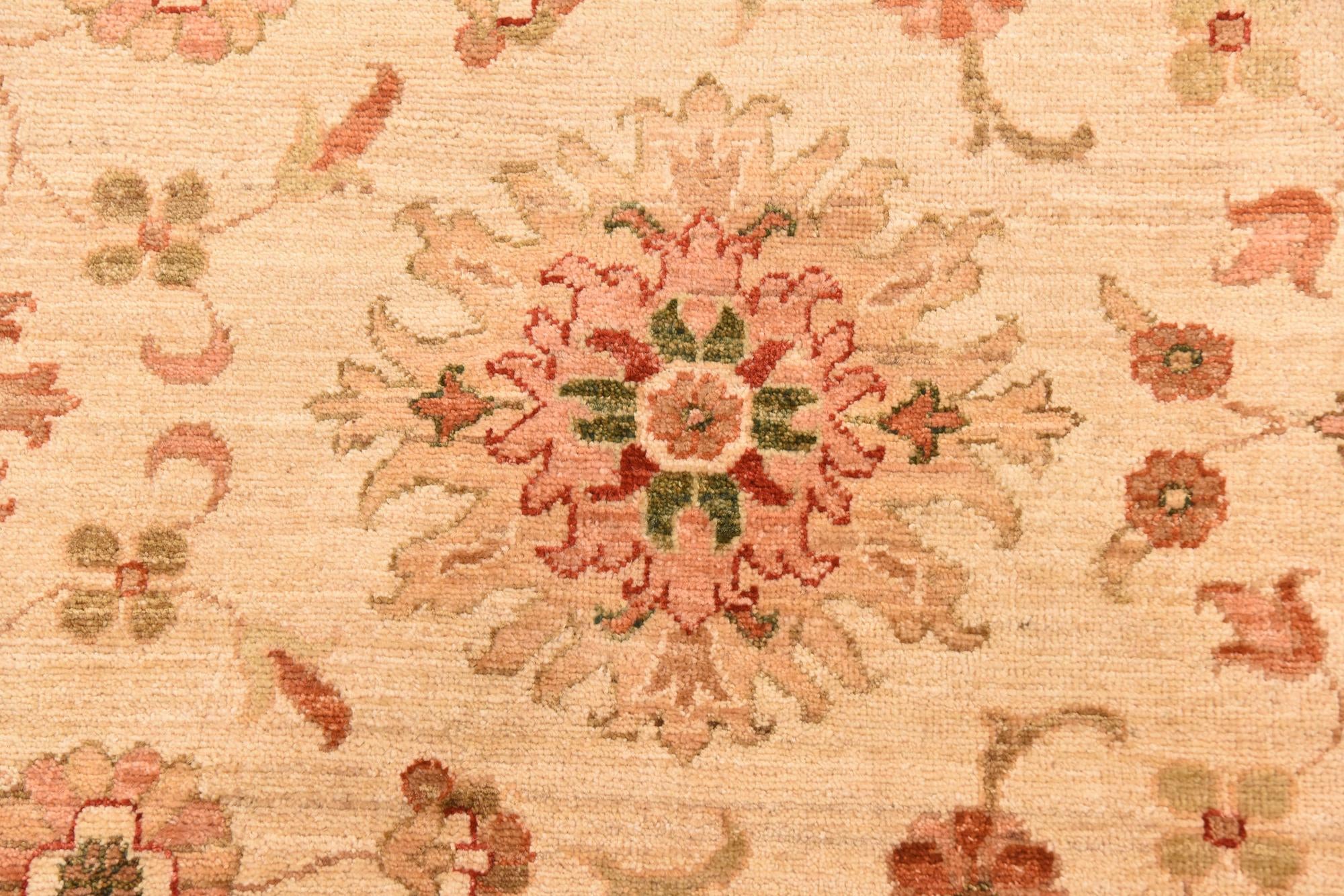 10' 1 x 12' 11 Hand Knotted Peshawar Ziegler Rug