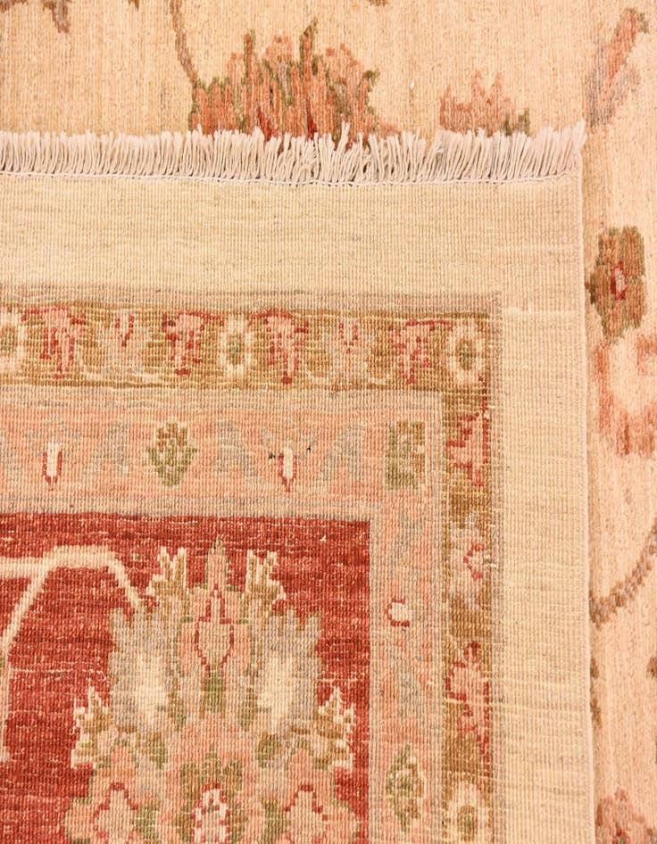 Detail image of 10' x 13' 9  Hand Knotted Peshawar Ziegler Rug