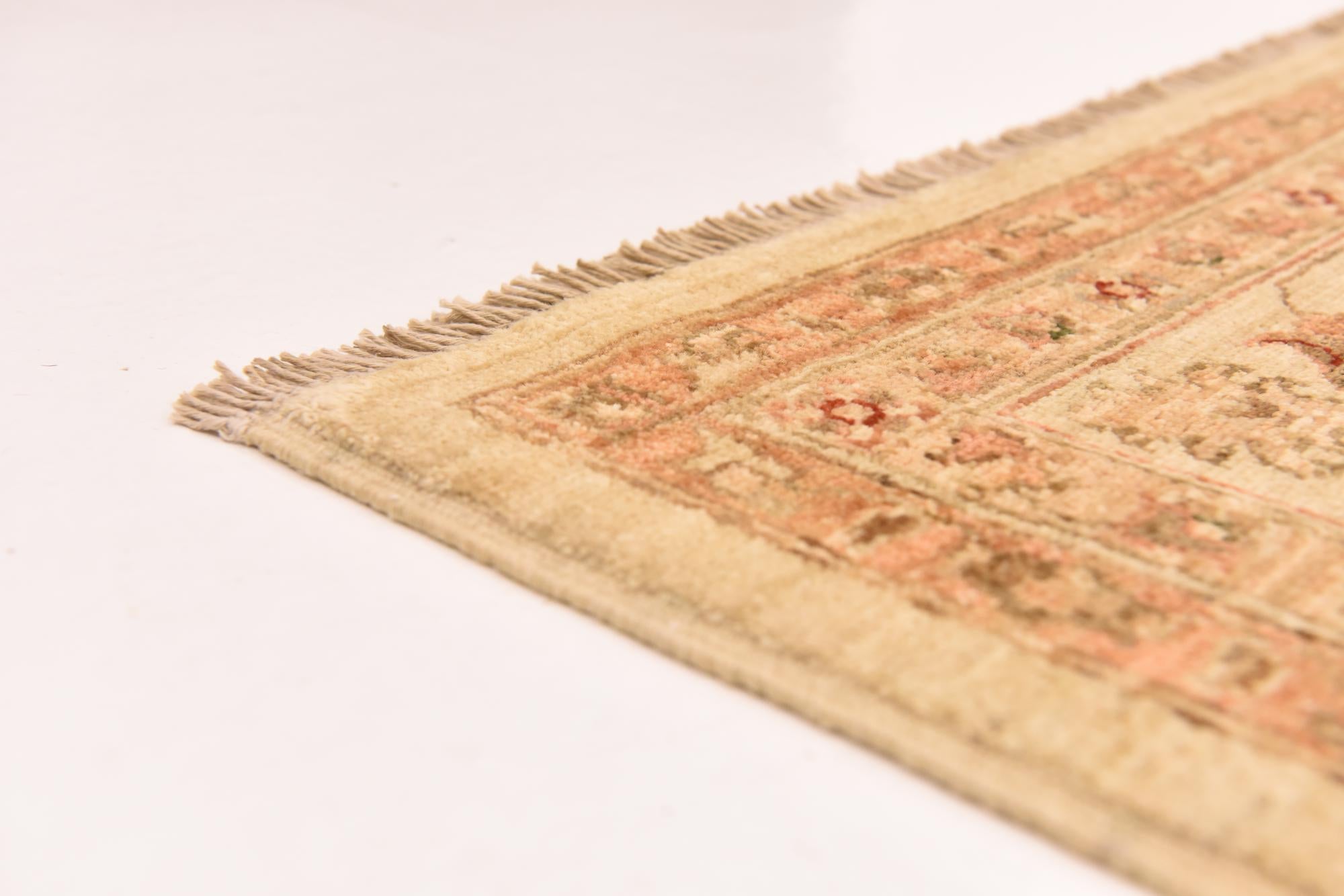 8' 3 x 12' 11 Hand Knotted Peshawar Ziegler Rug
