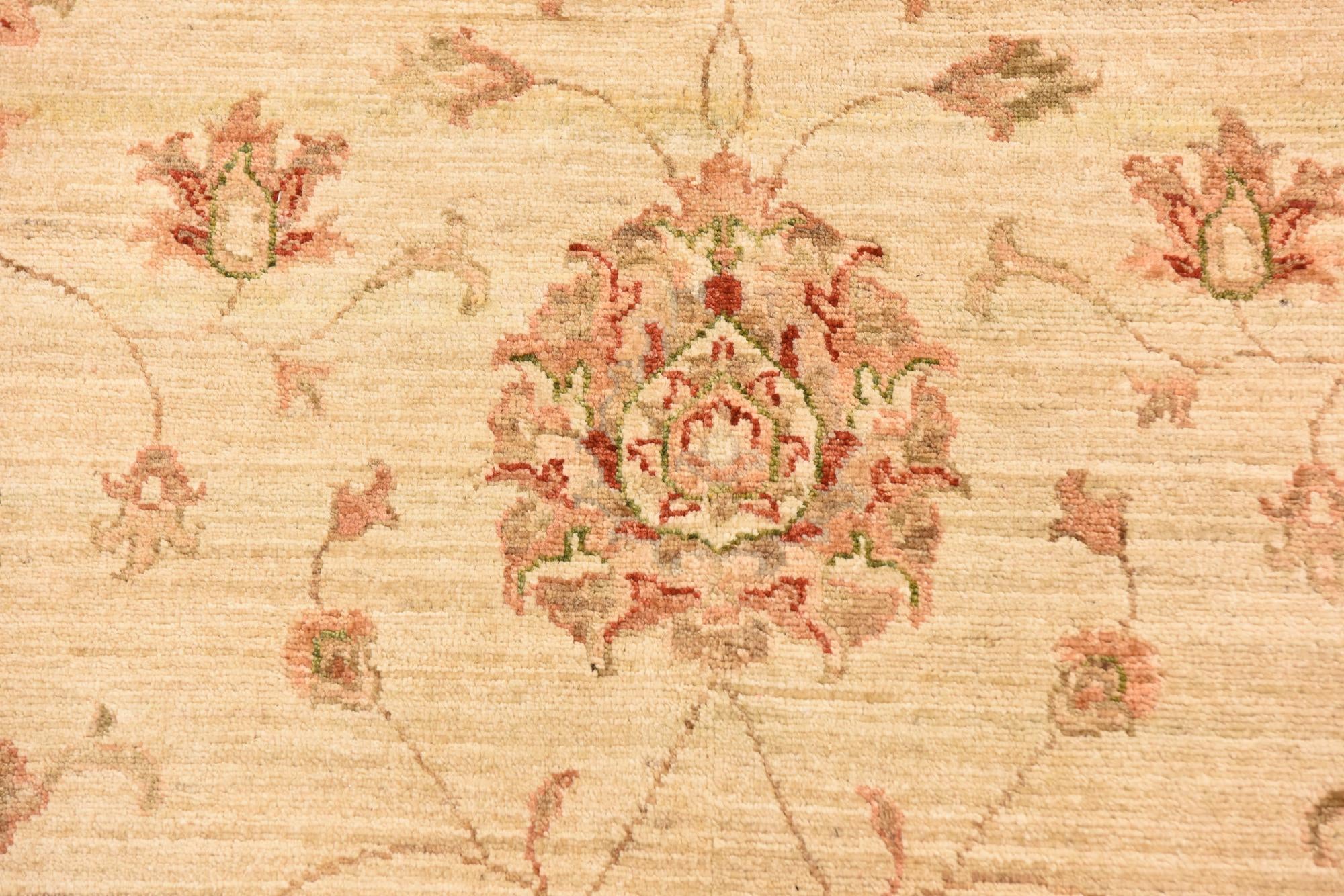 8' 3 x 12' 11 Hand Knotted Peshawar Ziegler Rug