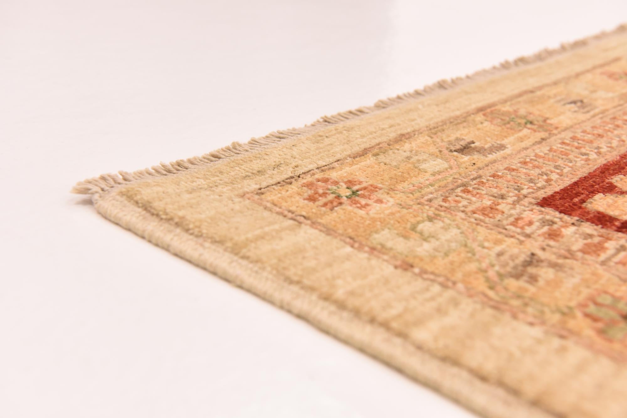 10' x 13' 2 Hand Knotted Peshawar Ziegler Rug