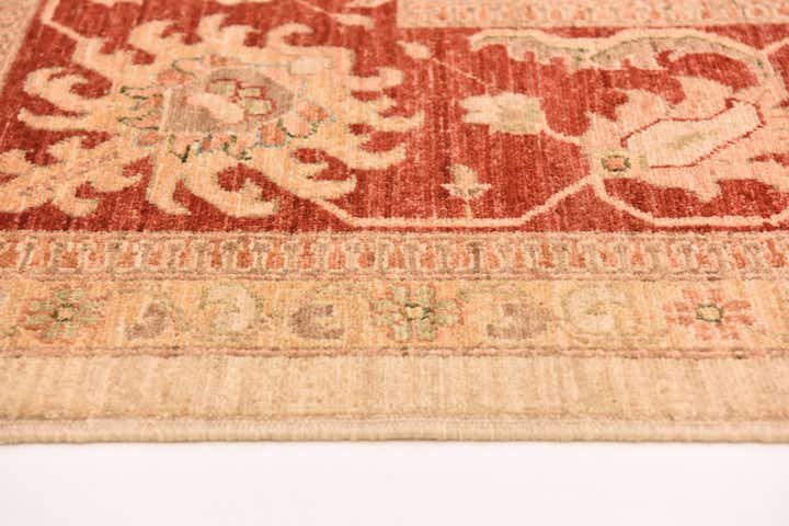 10' x 13' 2 Hand Knotted Peshawar Ziegler Rug