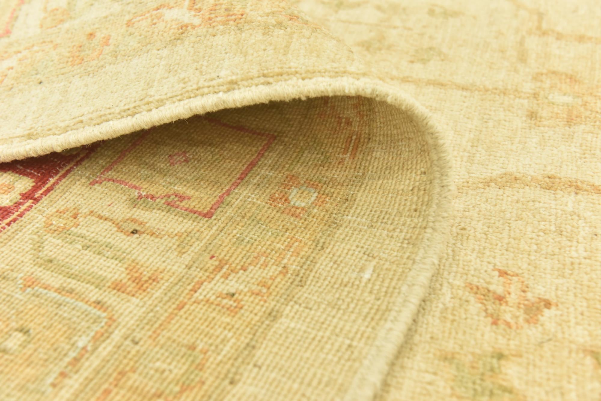 9' 9 x 12' 9 Hand Knotted Peshawar Ziegler Rug