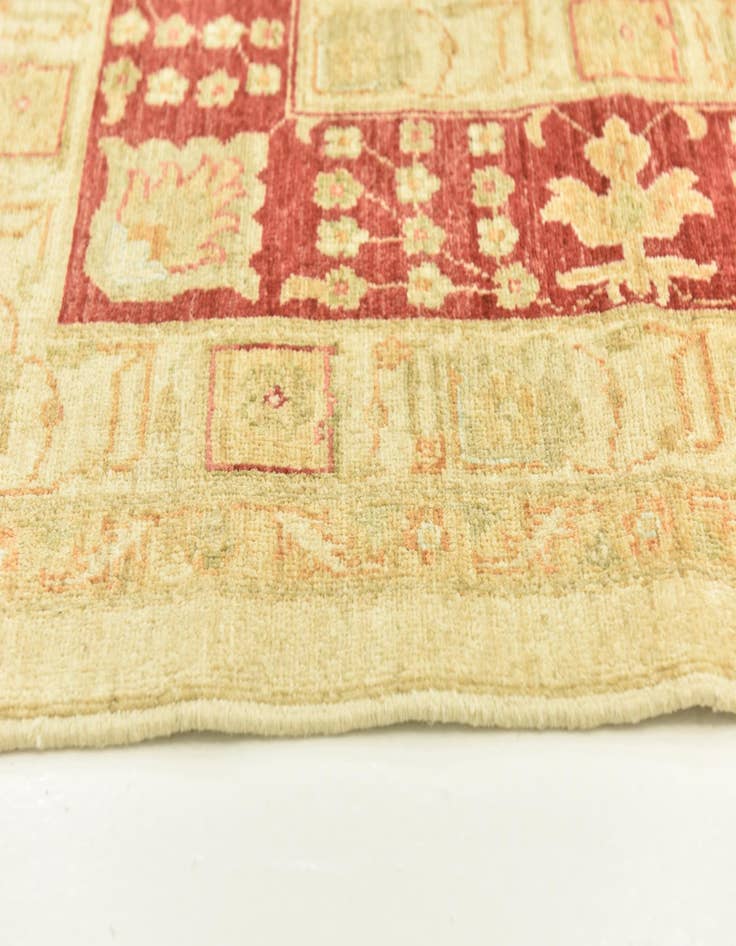 Detail image of 9' 9 x 12' 9  Hand Knotted Peshawar Ziegler Rug