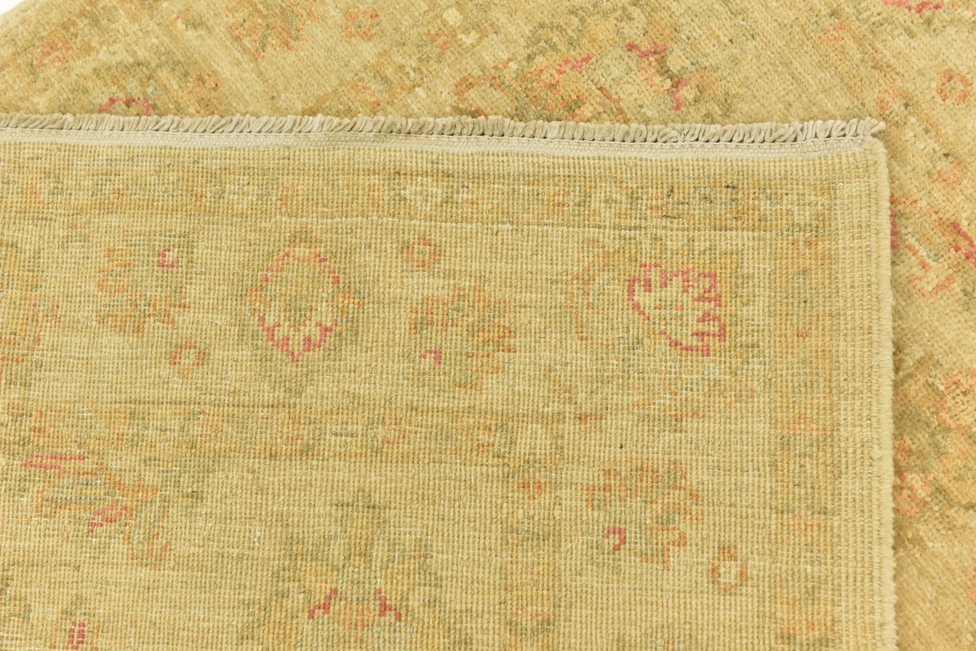 100cm x 145cm anudado a mano Peshawar Ziegler Alfombra