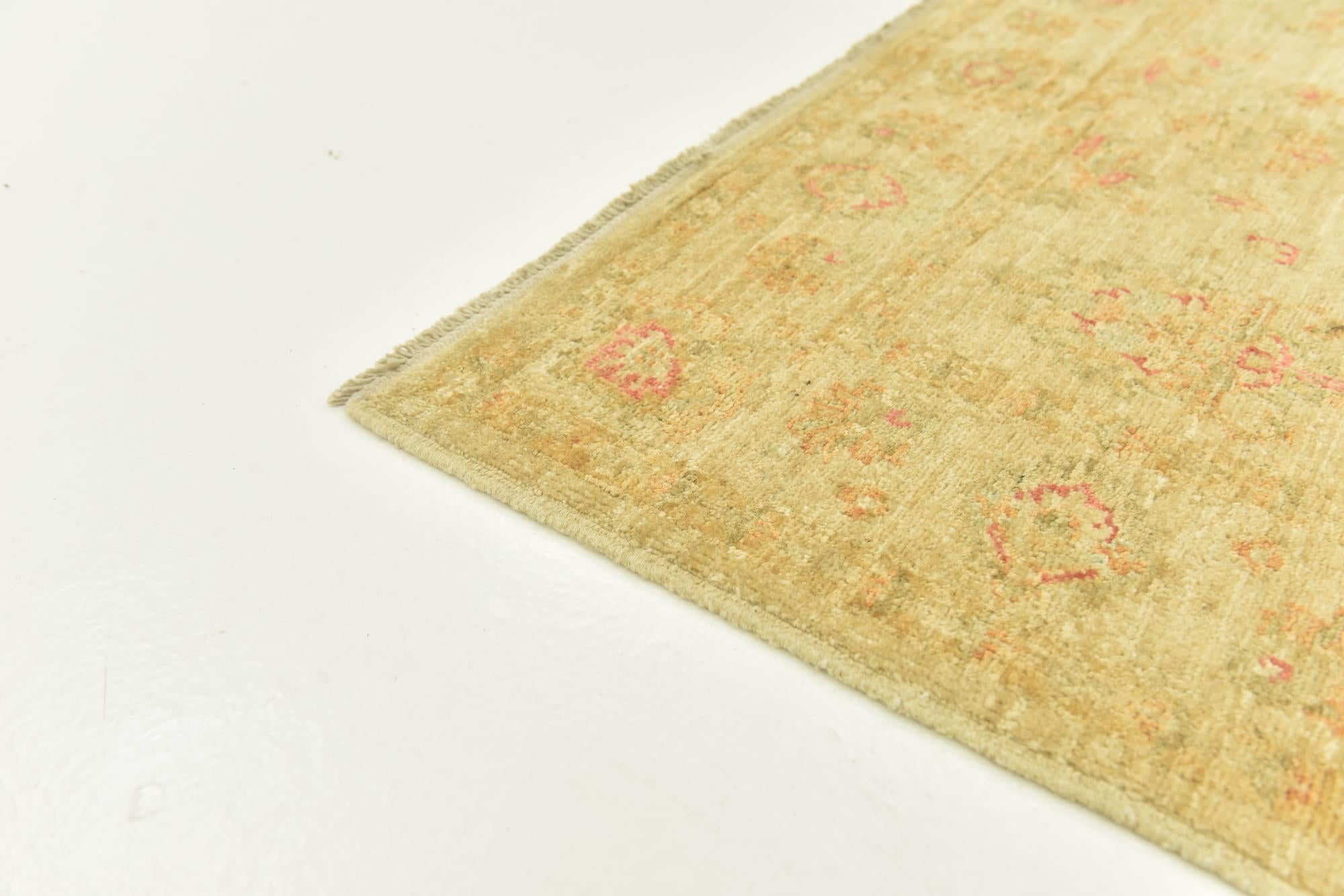100cm x 145cm anudado a mano Peshawar Ziegler Alfombra