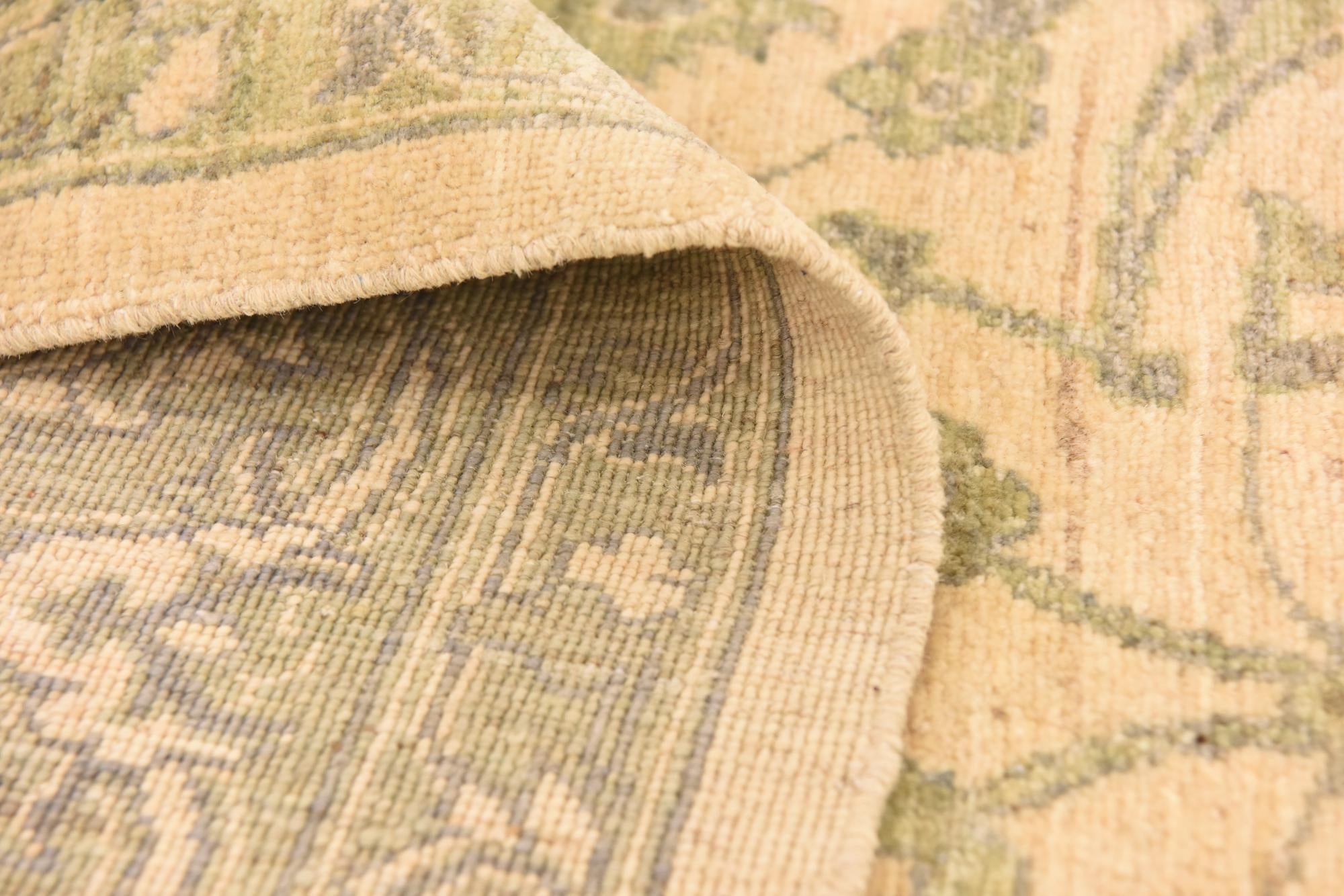 8' 4 x 11' 6 Hand Knotted Peshawar Ziegler Rug