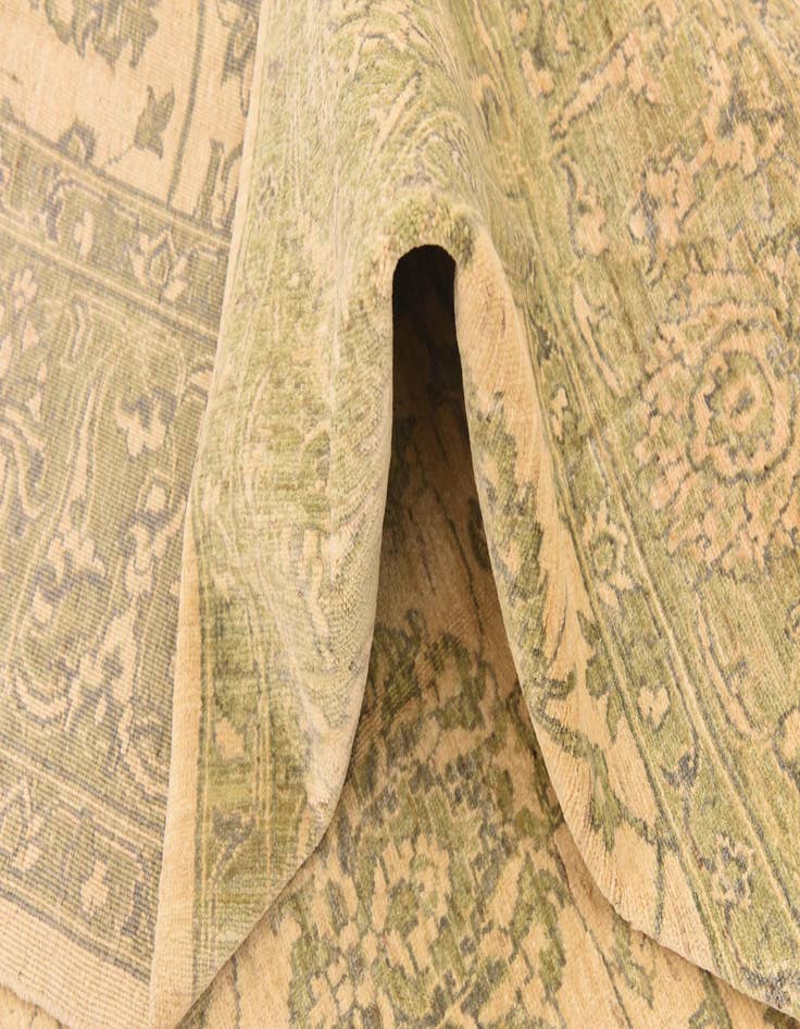 Detail image of 8' 4 x 11' 6  Hand Knotted Peshawar Ziegler Rug