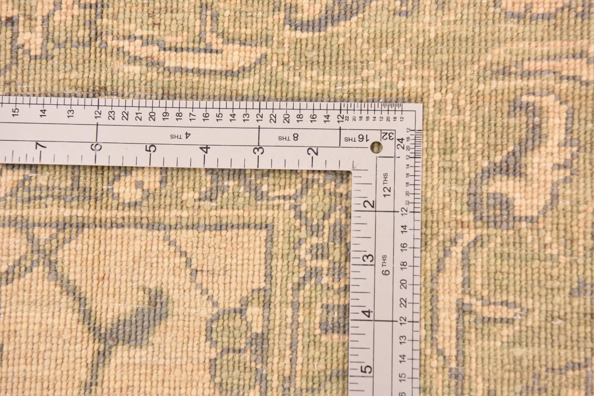 8' 4 x 11' 6 Hand Knotted Peshawar Ziegler Rug
