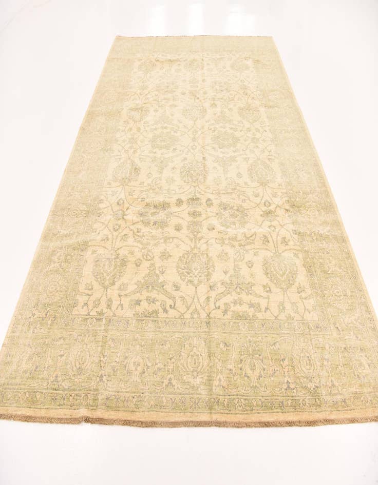 Detail image of 8' 4 x 11' 6  Hand Knotted Peshawar Ziegler Rug