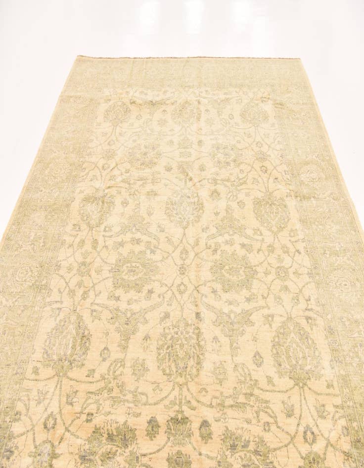 Detail image of 8' 4 x 11' 6  Hand Knotted Peshawar Ziegler Rug