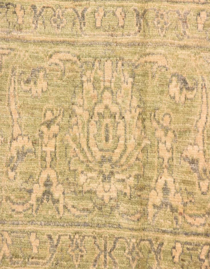 Detail image of 8' 4 x 11' 6  Hand Knotted Peshawar Ziegler Rug