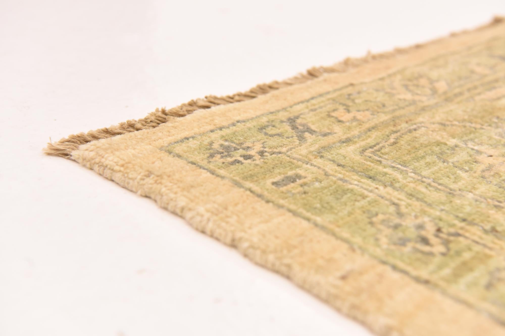 8' 4 x 11' 6 Hand Knotted Peshawar Ziegler Rug