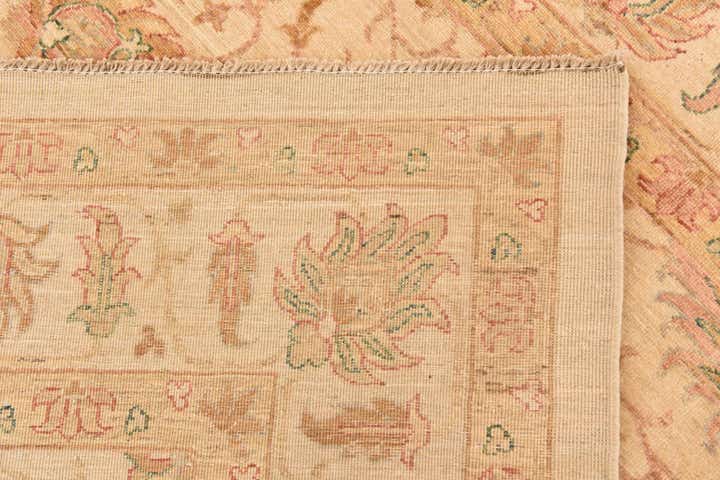 6' 5 x 8' 3 Hand Knotted Peshawar Ziegler Rug