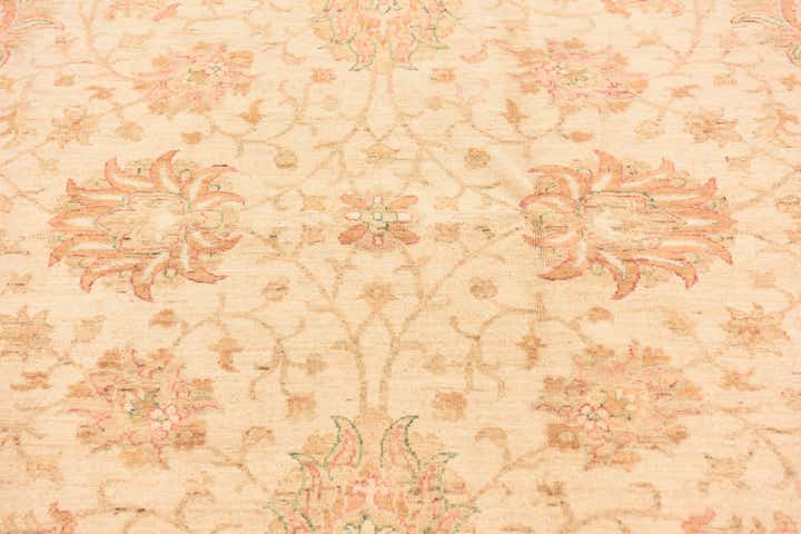 6' 5 x 8' 3 Hand Knotted Peshawar Ziegler Rug