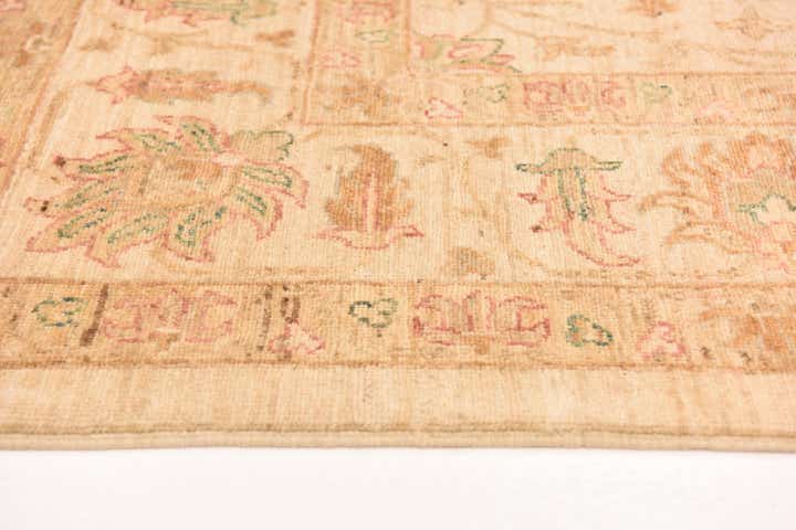 6' 5 x 8' 3 Hand Knotted Peshawar Ziegler Rug