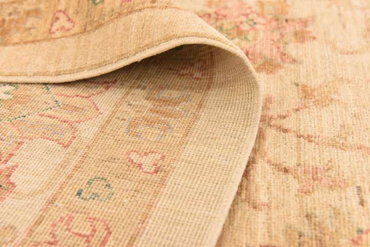 6' 5 x 8' 3 Hand Knotted Peshawar Ziegler Rug