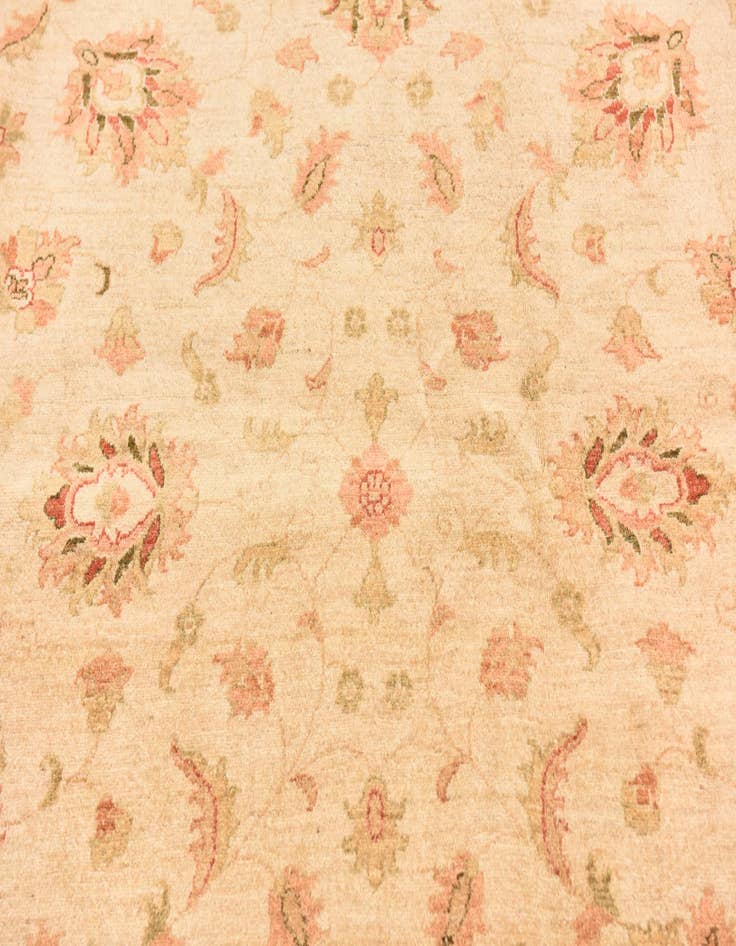 Detail image of 6' 8 x 8' 2  Hand Knotted Peshawar Ziegler Rug