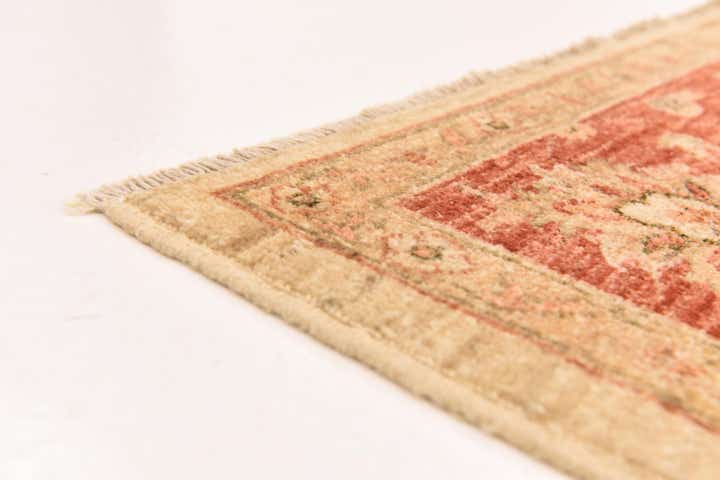 6' 8 x 8' 2 Hand Knotted Peshawar Ziegler Rug