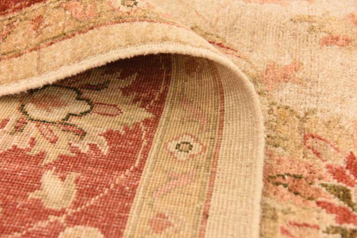 6' 8 x 8' 2 Hand Knotted Peshawar Ziegler Rug