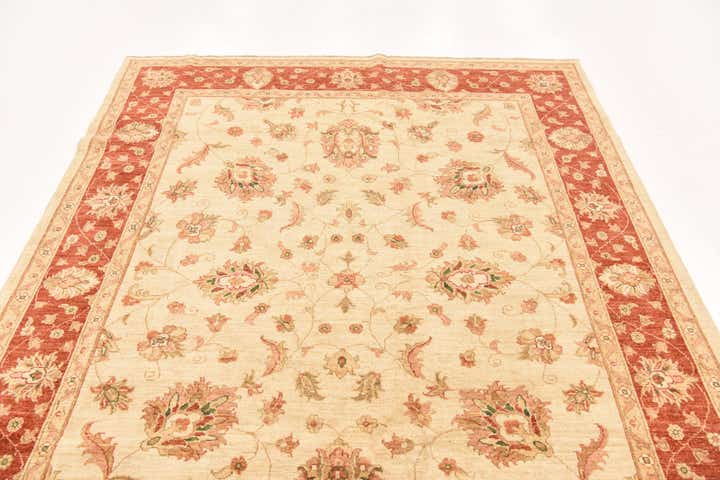 6' 3 x 8' 3 Hand Knotted Peshawar Ziegler Rug