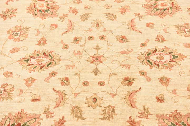 6' 3 x 8' 3 Hand Knotted Peshawar Ziegler Rug
