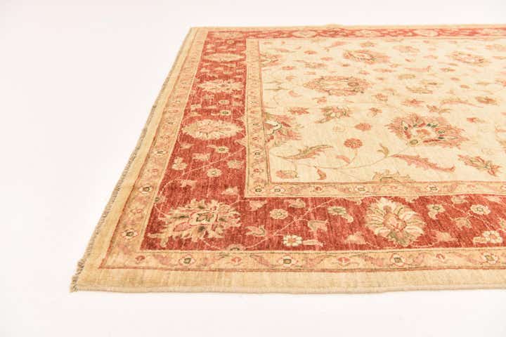 6' 3 x 8' 3 Hand Knotted Peshawar Ziegler Rug
