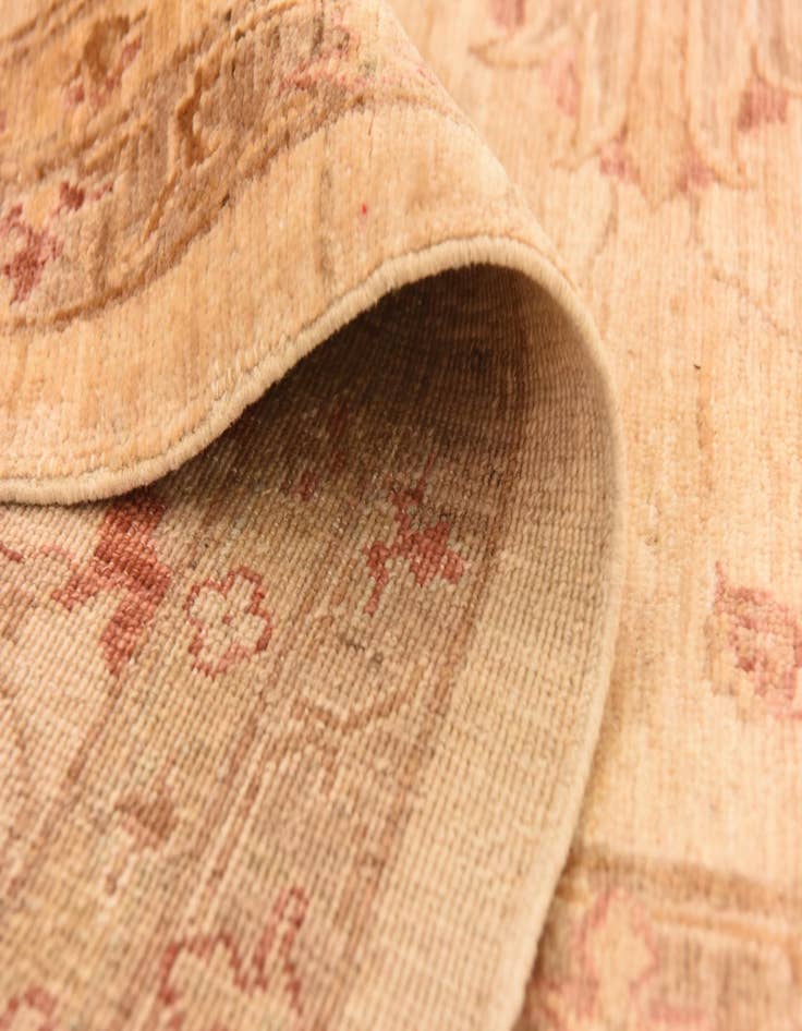 Detail image of 9' 2 x 11' 10  Hand Knotted Peshawar Ziegler Rug