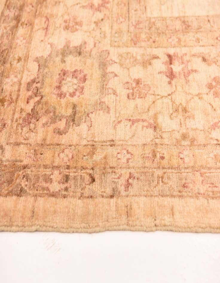 Detail image of 9' 2 x 11' 10  Hand Knotted Peshawar Ziegler Rug