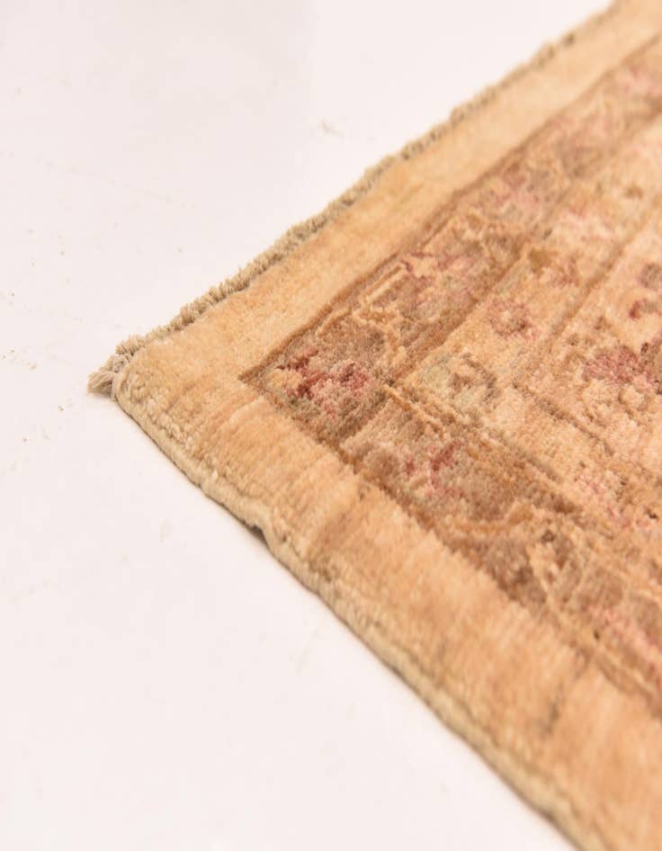 Detail image of 9' 2 x 11' 10  Hand Knotted Peshawar Ziegler Rug