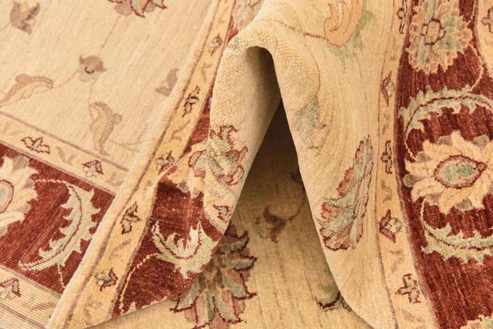 5' 7 x 7' 7 Hand Knotted Peshawar Ziegler Rug