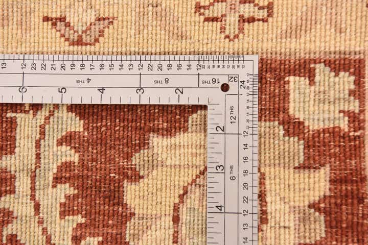 5' 7 x 7' 7 Hand Knotted Peshawar Ziegler Rug