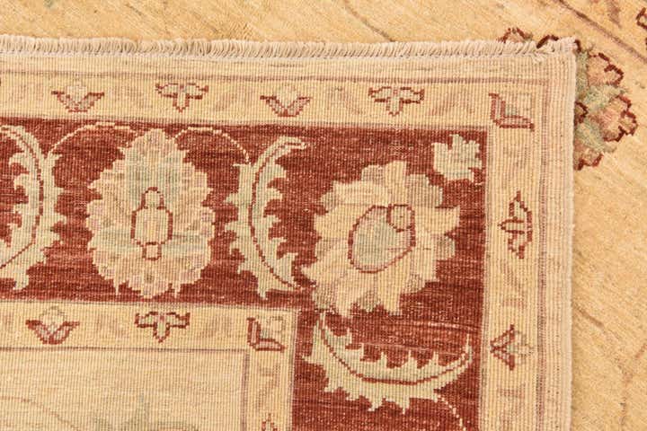 5' 7 x 7' 7 Hand Knotted Peshawar Ziegler Rug