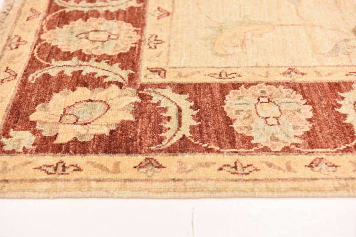 5' 7 x 7' 7 Hand Knotted Peshawar Ziegler Rug