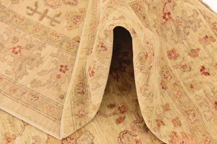 5' 7 x 7' 9 Hand Knotted Peshawar Ziegler Rug