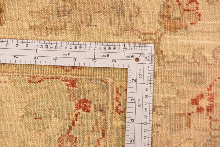 5' 7 x 7' 9 Hand Knotted Peshawar Ziegler Rug
