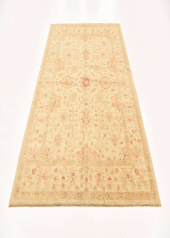 5' 7 x 7' 9 Hand Knotted Peshawar Ziegler Rug