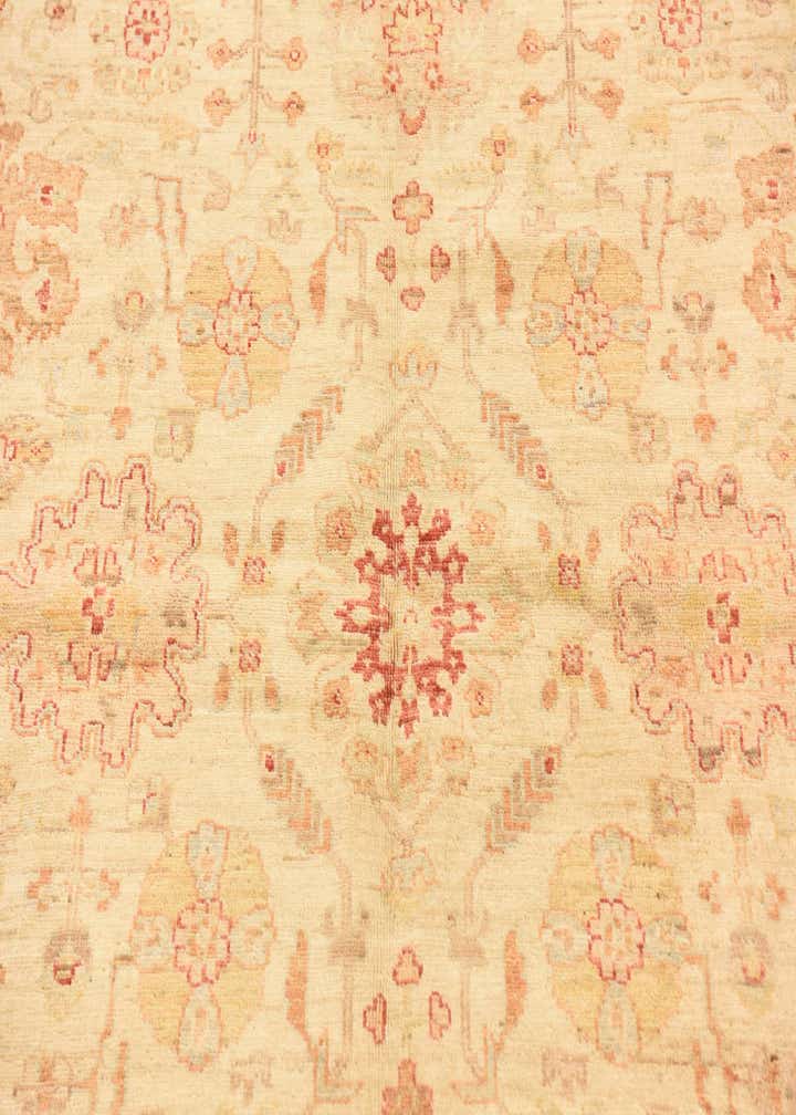 5' 7 x 7' 9 Hand Knotted Peshawar Ziegler Rug