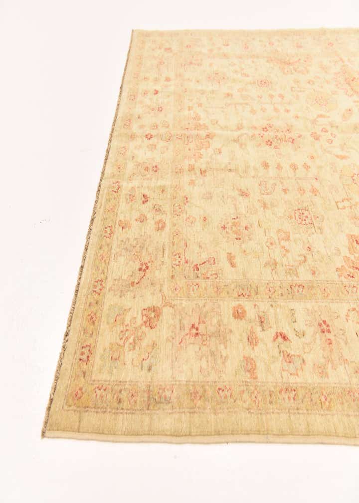 5' 7 x 7' 9 Hand Knotted Peshawar Ziegler Rug