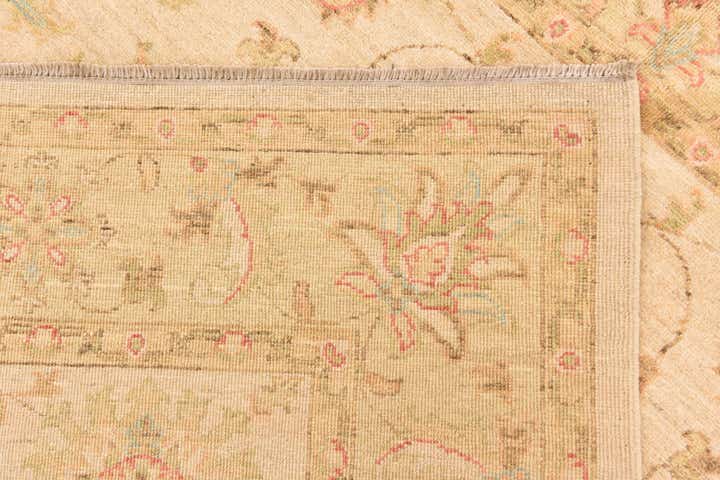 5' 8 x 7' 10 Hand Knotted Peshawar Ziegler Rug