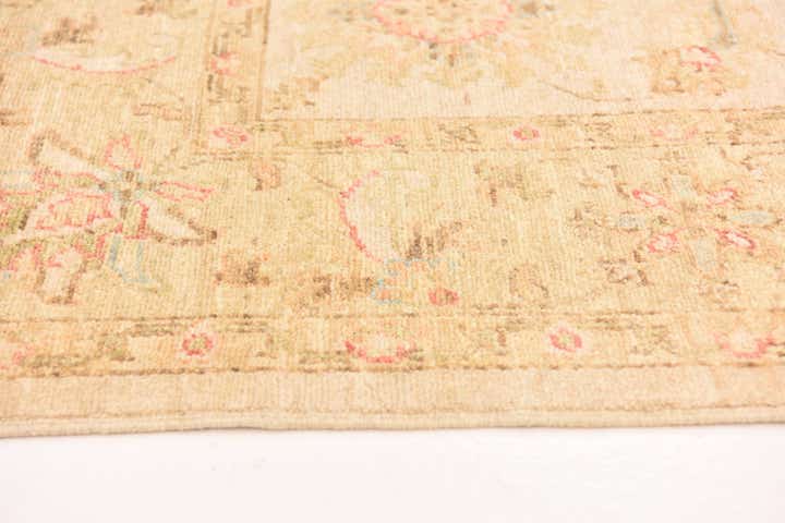 5' 8 x 7' 10 Hand Knotted Peshawar Ziegler Rug