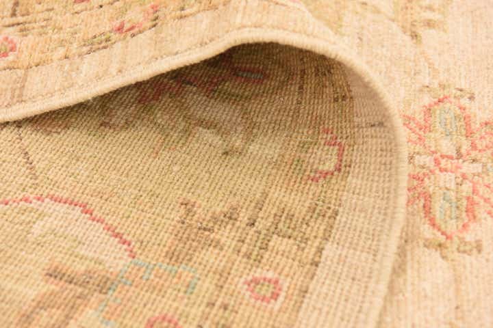 5' 8 x 7' 10 Hand Knotted Peshawar Ziegler Rug