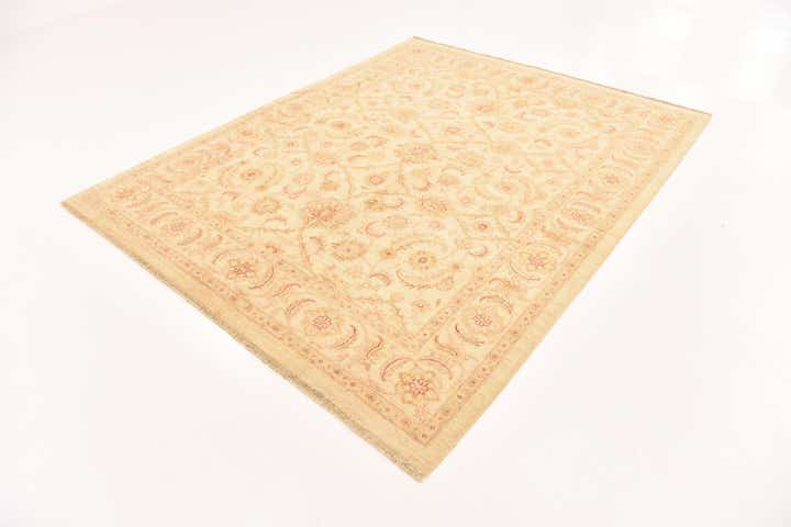 6' 5 x 7' 10 Hand Knotted Peshawar Ziegler Rug