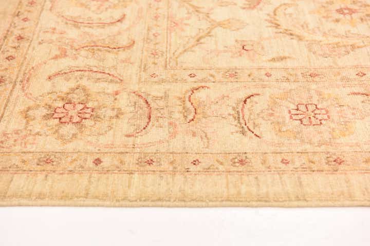 6' 5 x 7' 10 Hand Knotted Peshawar Ziegler Rug