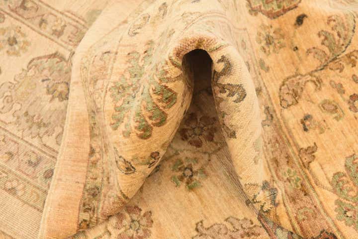 7' 11 x 10' 1 Hand Knotted Peshawar Ziegler Rug
