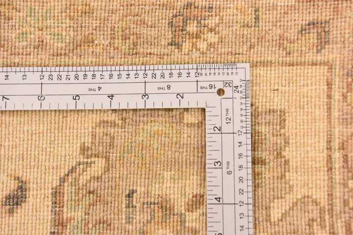 7' 11 x 10' 1 Hand Knotted Peshawar Ziegler Rug